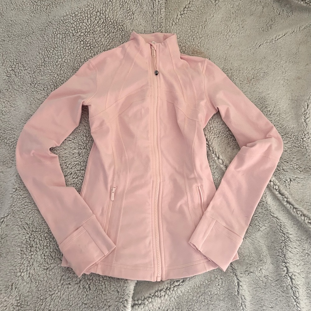 Lululemon Define Jacket Strawberry Millshake *Luon Size 4